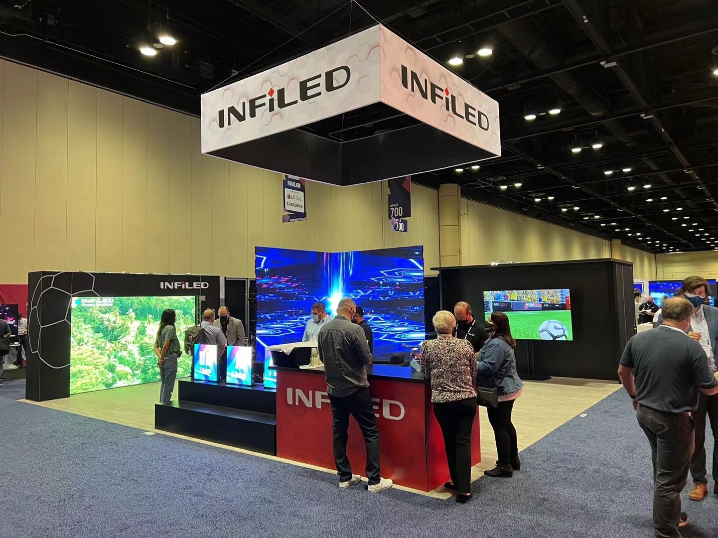 INFiLED Wrap-up Great Show at InfoComm 